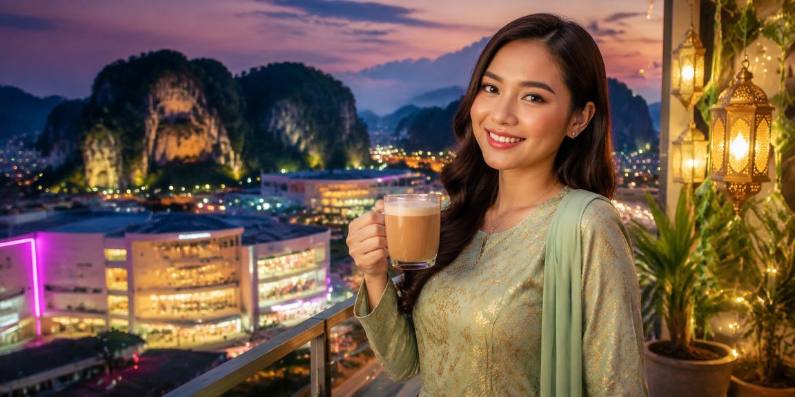 Suasana kasino hiburan Hari Raya di Ipoh bersama dsh2